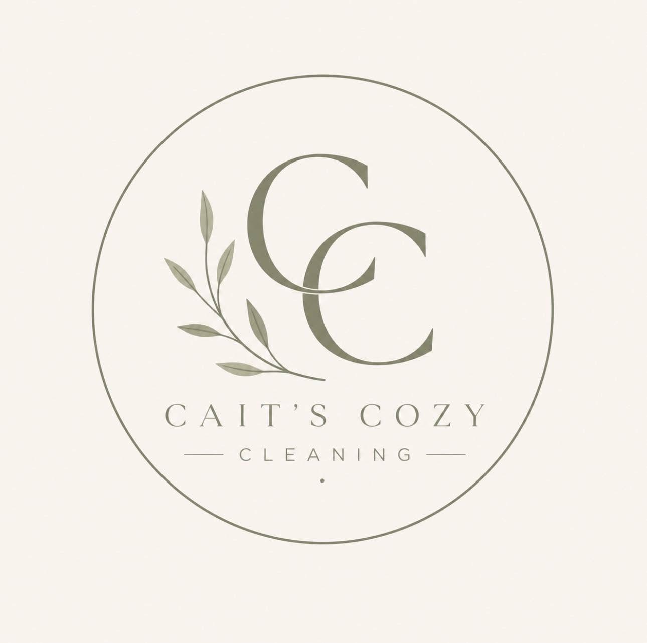 Cait's Cozy Cleaning logo